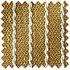 Montierre Stripe, Soft Mustard - Twist&Fit Roman Blind